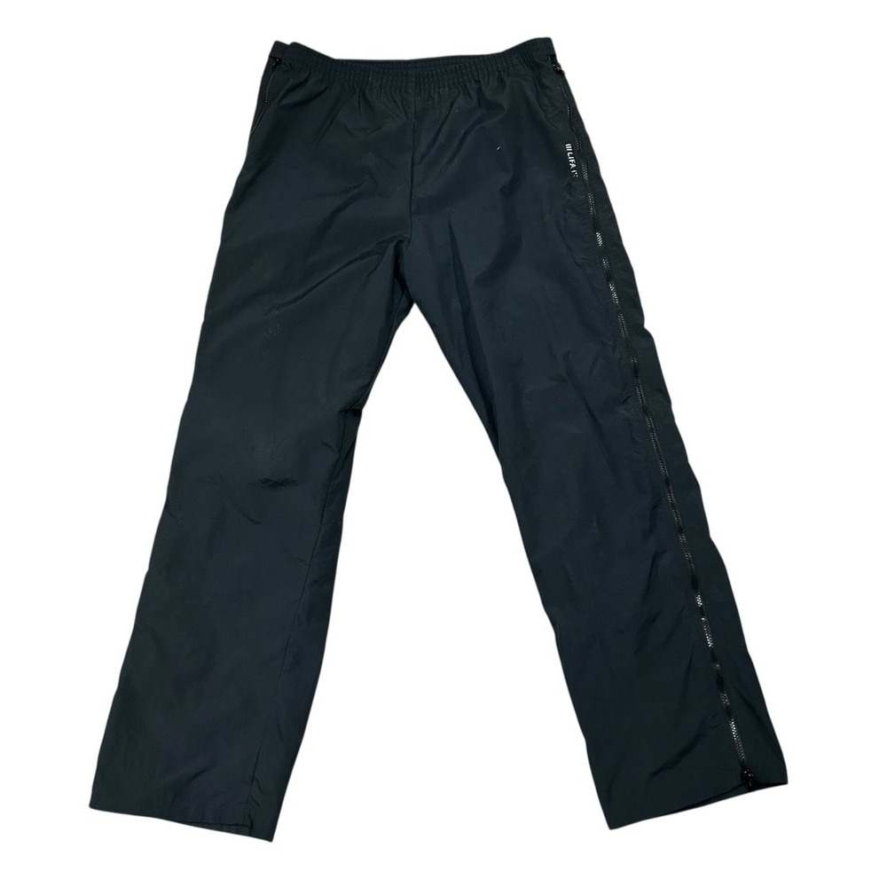 Helly Hansen Nylon Track Pants Men's Large Black 32" Inseam Baggy